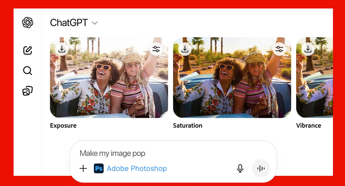 Creative Cloud Gücü: ChatGPT’de Photoshop