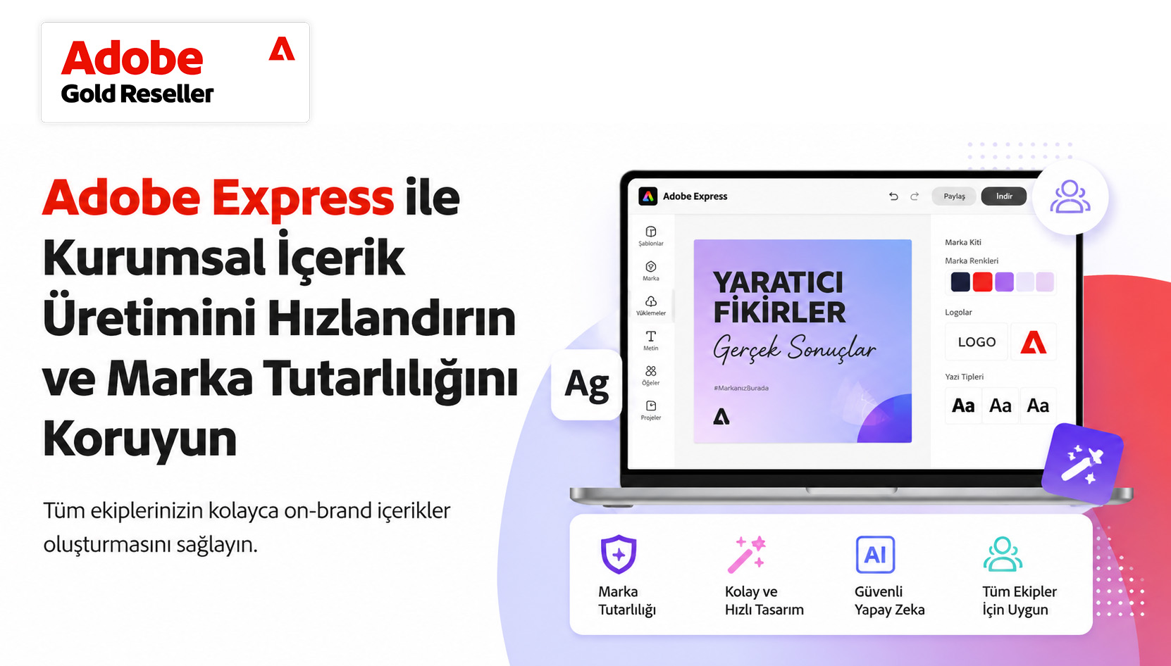 Adobe Express ile Kurumsal İçerik Üretimini Hızlandırın ve Marka Tutarlılığını Koruyun