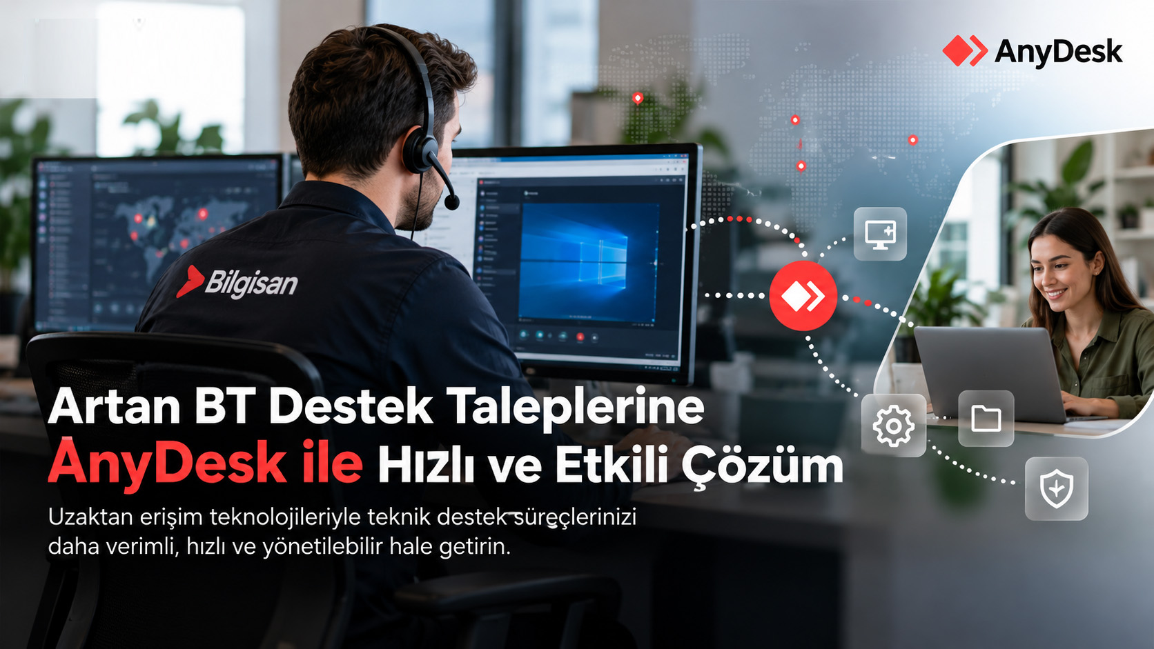Artan BT Destek Taleplerine AnyDesk ile Hızlı ve Etkili Çözüm Artan BT Destek Taleplerine AnyDesk ile Hızlı ve Etkili Çözüm